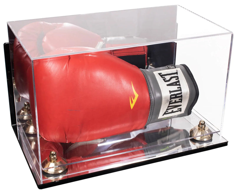 boxing glove display case | vertical for sale on Better Display Cases