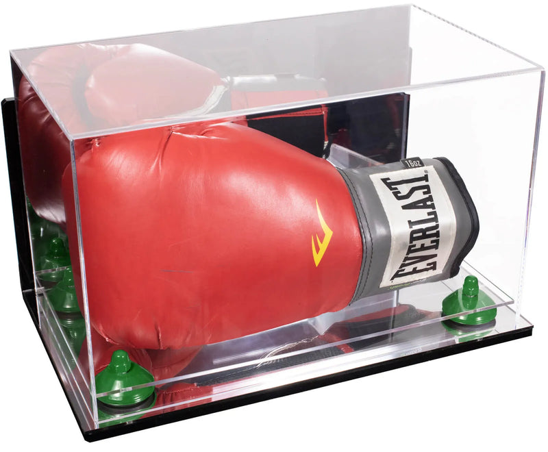 boxing glove display case | vertical for sale on Better Display Cases