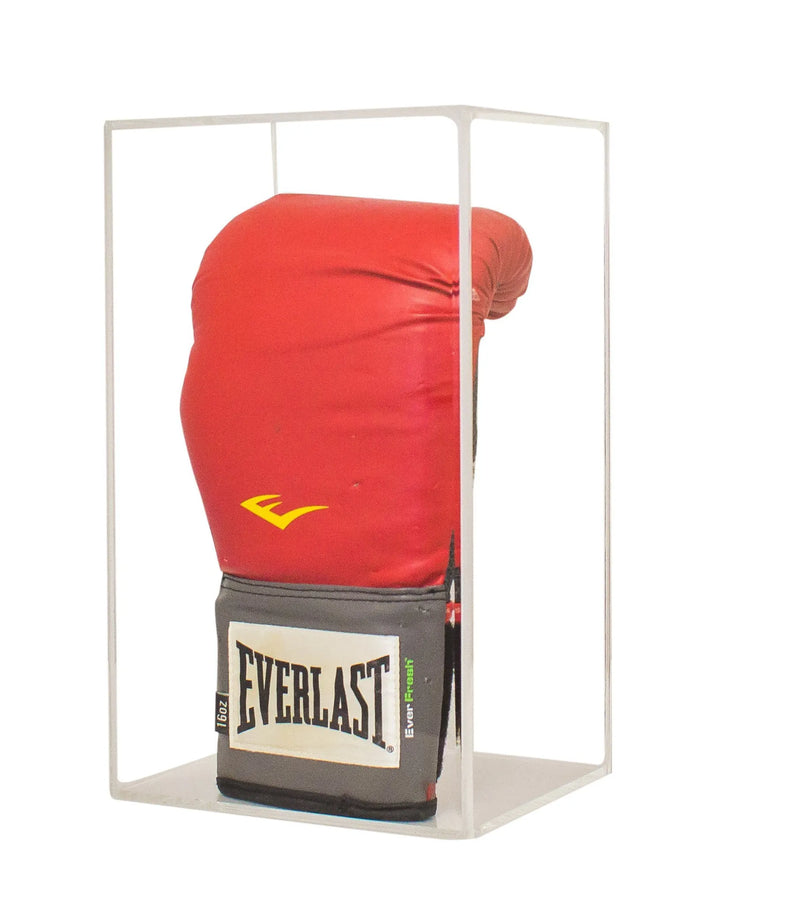 boxing glove display case | vertical for sale on Better Display Cases