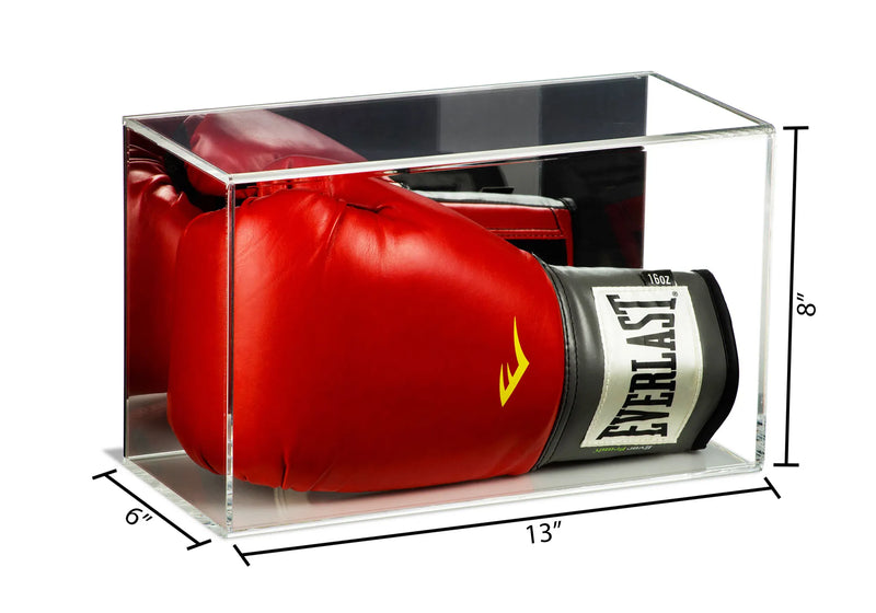 boxing glove display case | vertical for sale on Better Display Cases