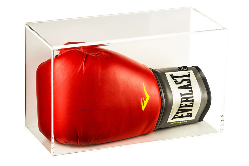 boxing glove display case | vertical for sale on Better Display Cases