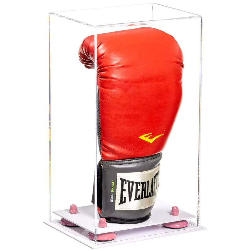 Acrylic Full Size Boxing Glove Display Case Vertical Clear (A092/V18)