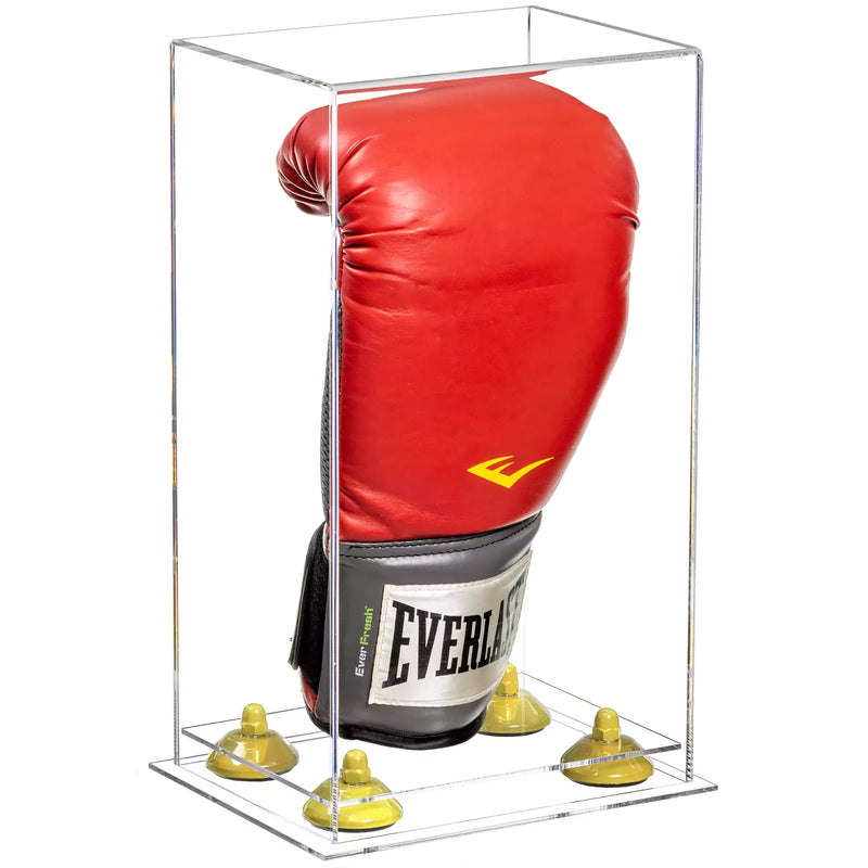 Acrylic Full Size Boxing Glove Display Case Vertical Clear (A092/V18)