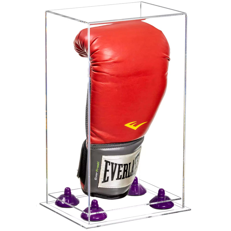 Acrylic Full Size Boxing Glove Display Case Vertical Clear (A092/V18)