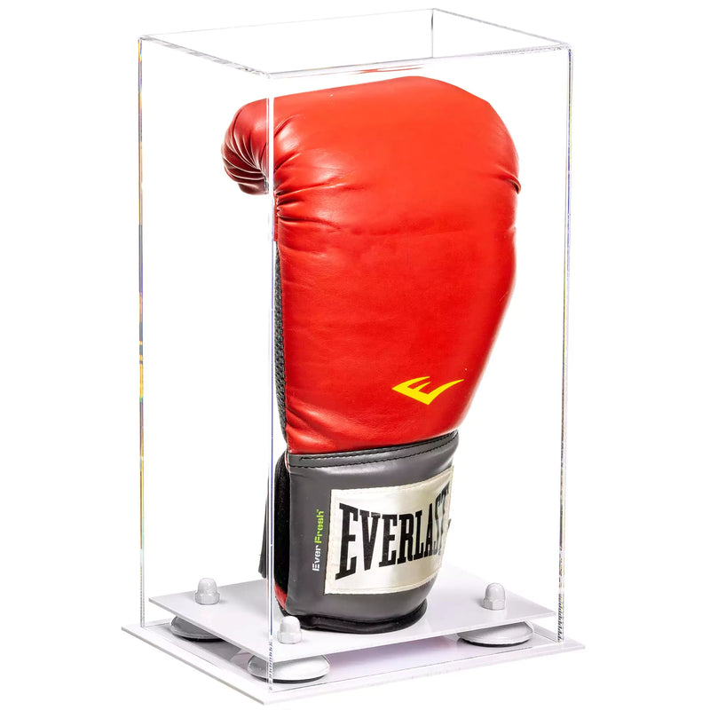 Acrylic Full Size Boxing Glove Display Case Vertical Clear (A092/V18)