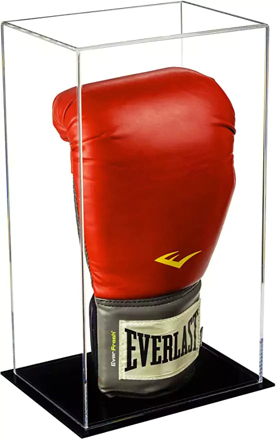 Acrylic Full Size Boxing Glove Display Case Vertical Clear (A092/V18)