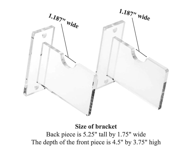 broom holder wall mount for sale on better display cases