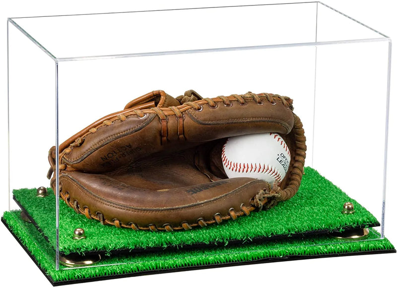 baseball display case for gloves for sale on Better Display Cases