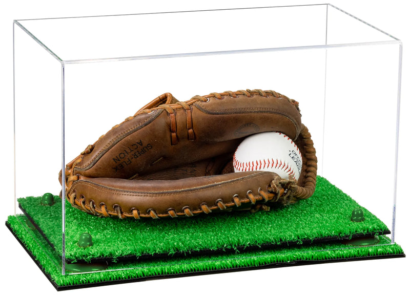 baseball display case for gloves for sale on Better Display Cases