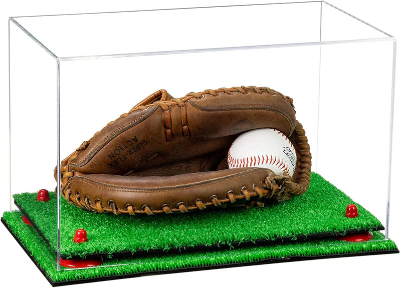 baseball display case for gloves for sale on Better Display Cases