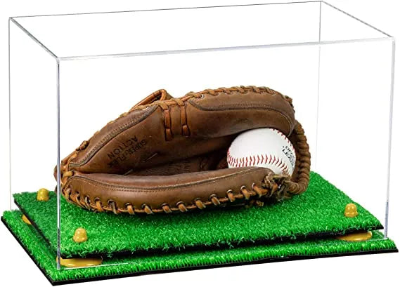 baseball display case for gloves for sale on Better Display Cases