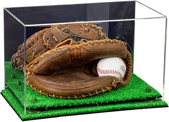 baseball display case for gloves for sale on Better Display Cases