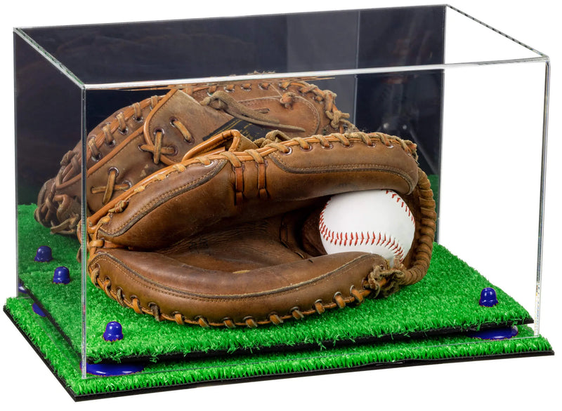 baseball display case for gloves for sale on Better Display Cases