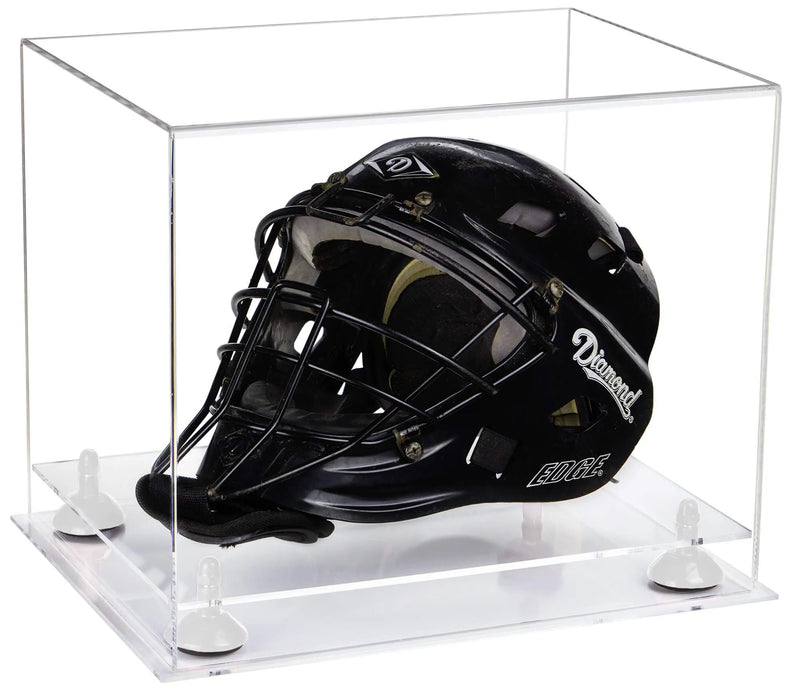 hocket mask display case for sale at better display cases