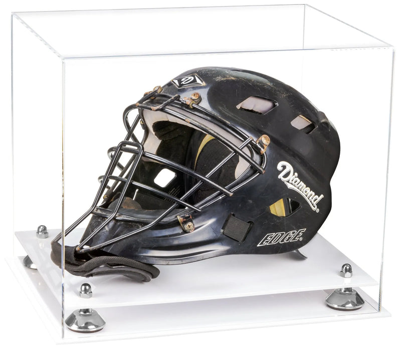 goalie mask display case for sale at better display cases