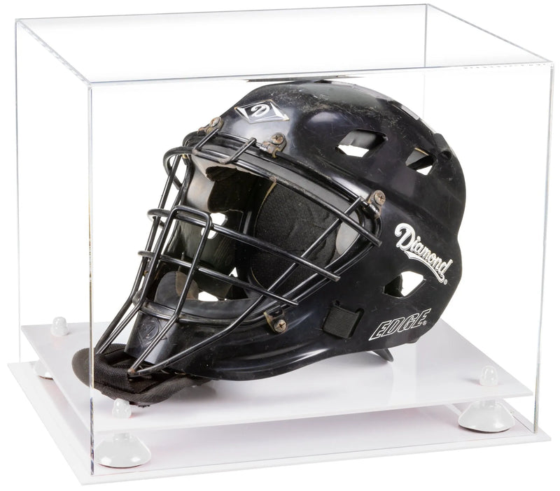 goalie mask display case for sale at better display cases