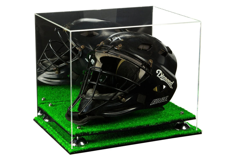 hocket mask display case for sale at better display cases