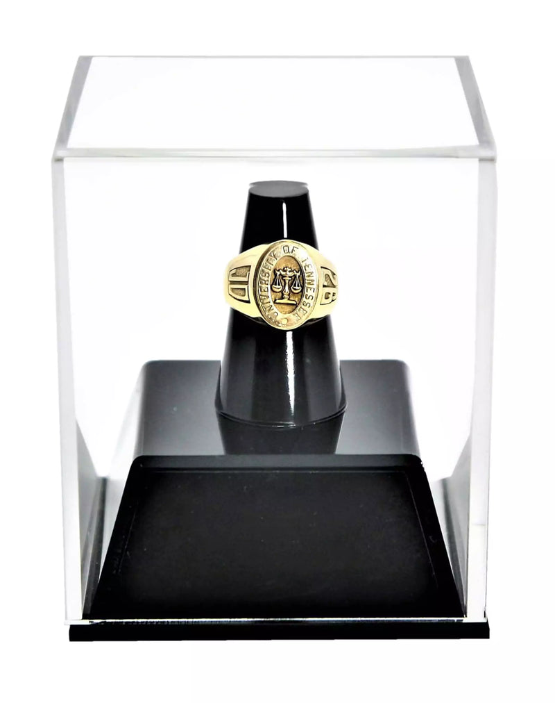 clear Acrylic Championship Ring Display Case for sale on better display cases