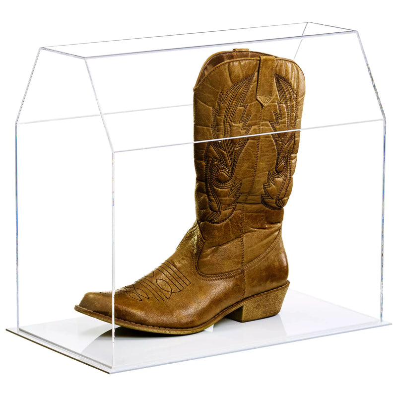 cowboy boot display case for sale on better display cases