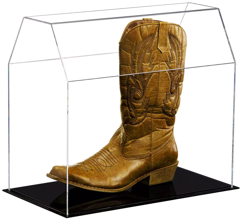 cowboy boot display case for sale on better display cases