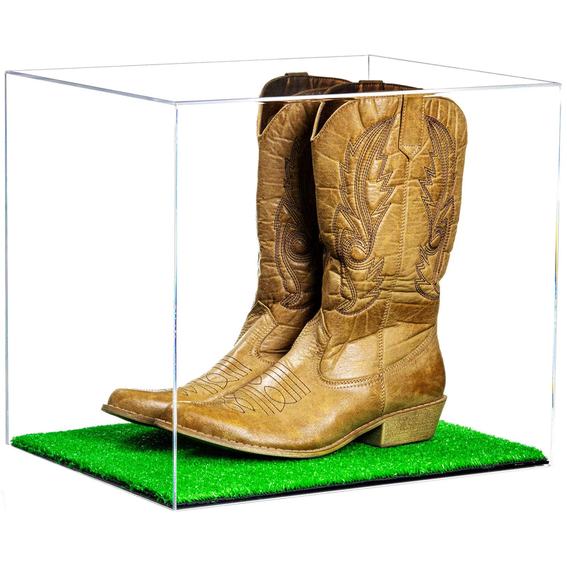 cowboy boot display case for sale on better display cases