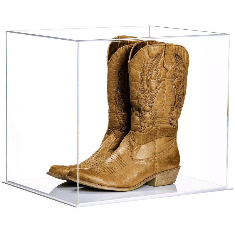 cowboy boot display case for sale on better display cases