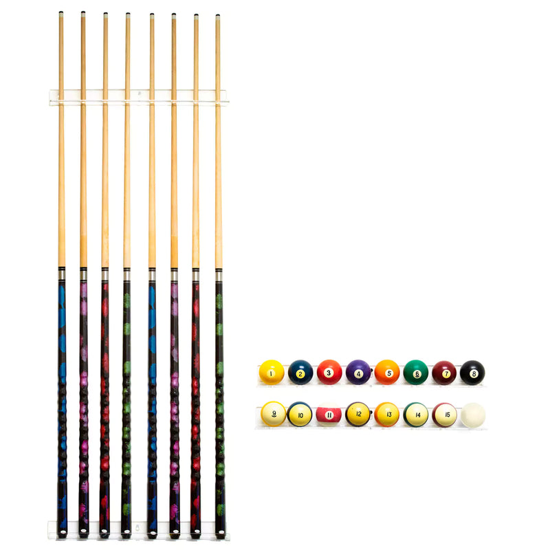 cue stick wall mount for sale on better display cases