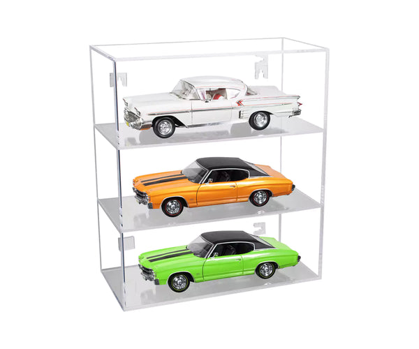 diecast model car display case with shelves for sale on better display cases