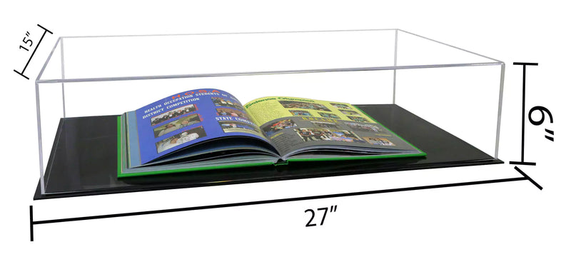 Display Case With Clear Base For Sale On BetterDisplayCases