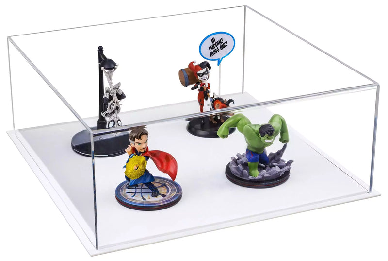 Display Case With Clear Base For Sale On BetterDisplayCases