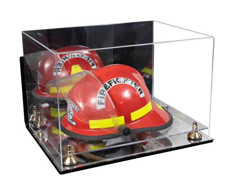 fire helmet stand for sale at better display cases