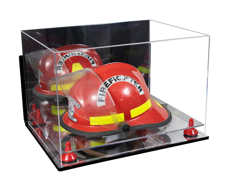 fire helmet stand for sale at better display cases