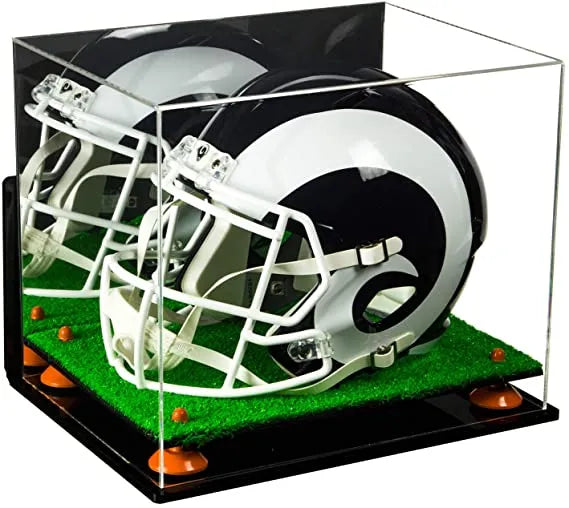 football helmet display case for sale at better display cases