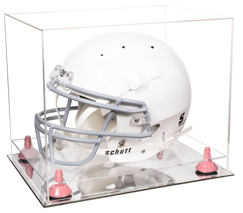 full size football helmet display case for sale at better display cases