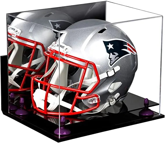 football helmet display case for sale at better display cases