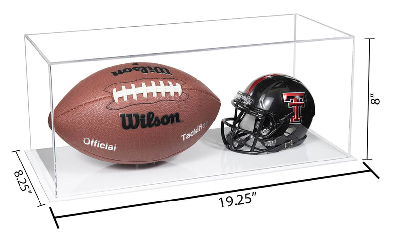 football helmet display case for sale on Better Display Cases