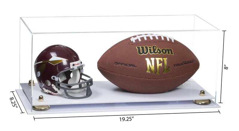 football helmet display case for sale on Better Display Cases