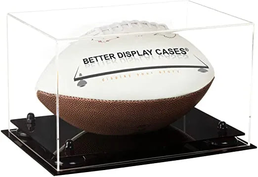 full size football display case for sale on Better Display Cases