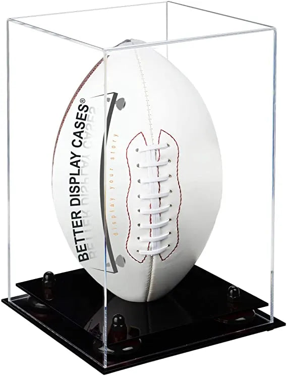 full size football display case for sale on Better Display Cases