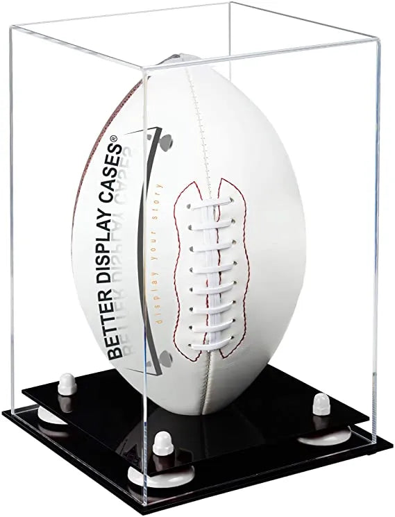 full size football display case for sale on Better Display Cases