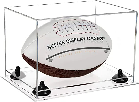 full size football display case for sale on Better Display Cases