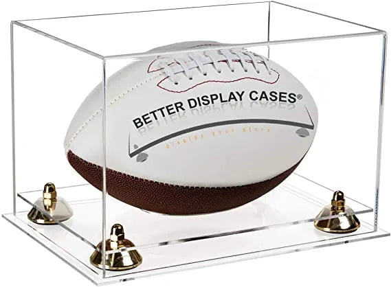 full size football display case for sale on Better Display Cases