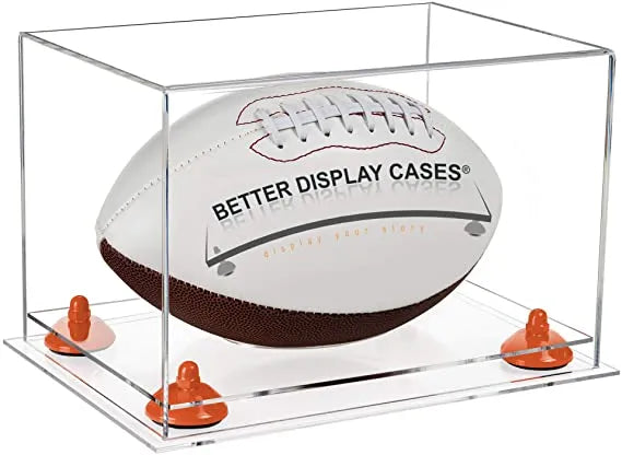 full size football display case for sale on Better Display Cases