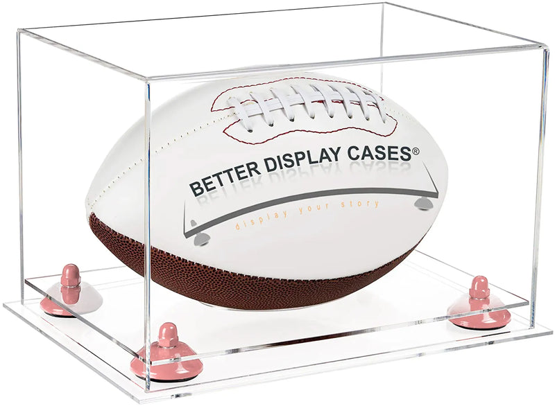 full size football display case for sale on Better Display Cases