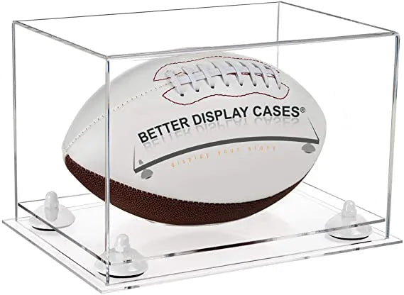 full size football display case for sale on Better Display Cases