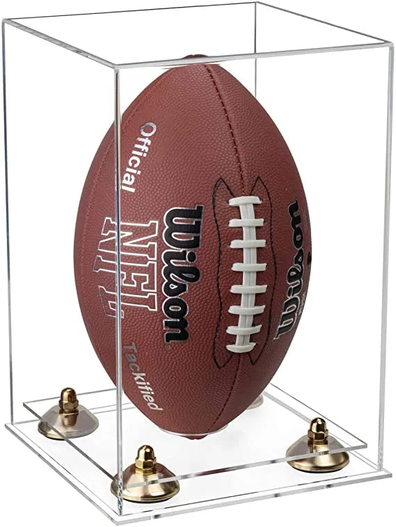 full size football display case for sale on Better Display Cases