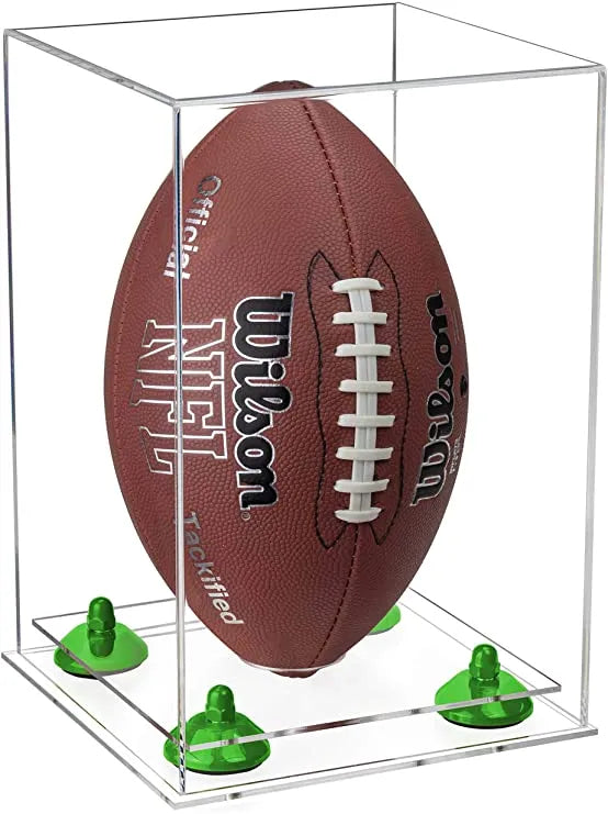 full size football display case for sale on Better Display Cases