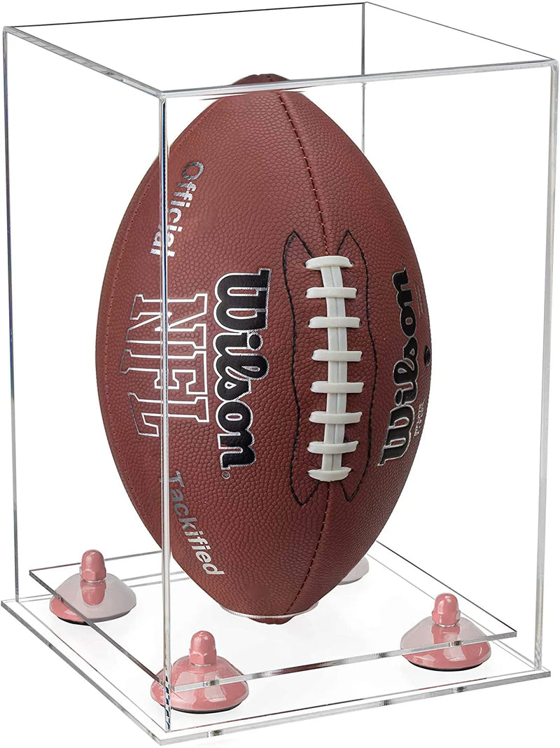 full size football display case for sale on Better Display Cases