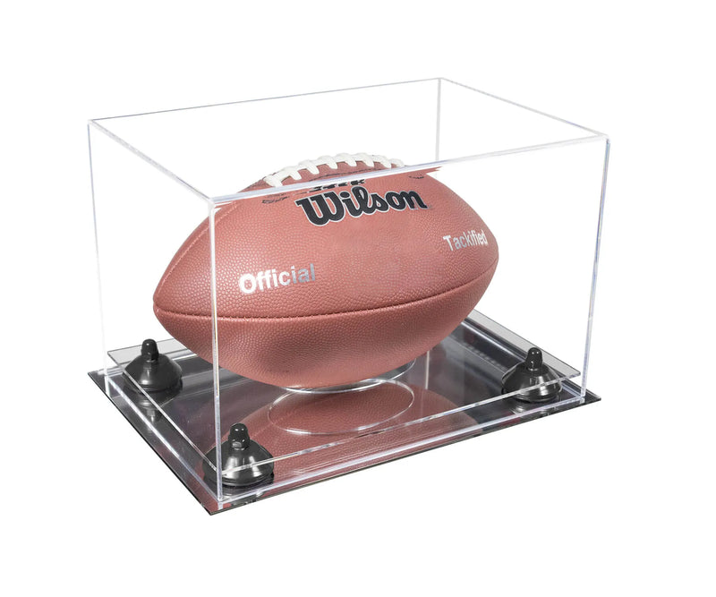 full size football display case for sale on Better Display Cases