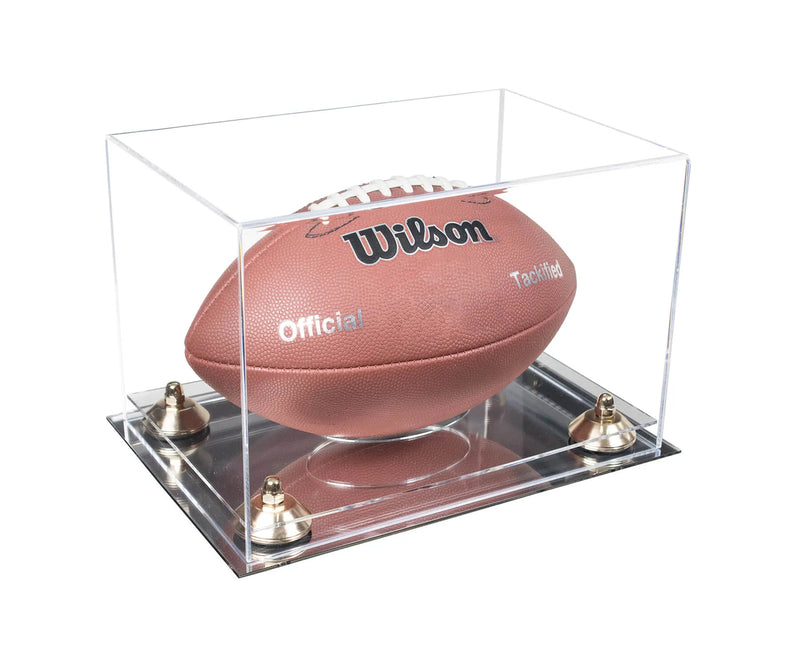 full size football display case for sale on Better Display Cases